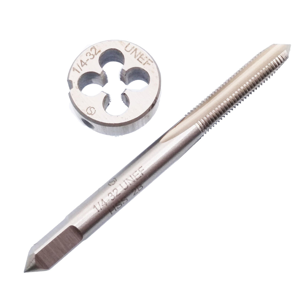 1 set HSS 1/4-32 UNEF Tap & 1/4-32 UNEF Die Right Hand