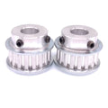 2x XL 18T Timing Belt Pulley Synchronous Wheel 12mm Bore For 10mm Width Belt