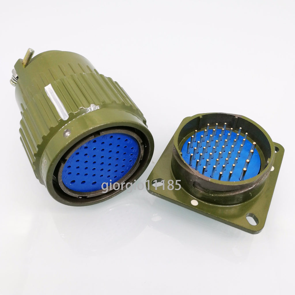 AU Stock  Military 50-Pin Male Female Circular Connector Y2M-50TK/ZJ YP36-50