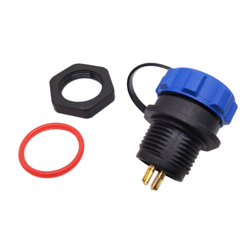 US Stock 4 Pins Waterproof IP68 Aviation Cable Circular Connector Panel Mount