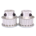 2x XL 16T Timing Belt Pulley Synchronous Wheel 7mm Bore For 10mm Width Belt