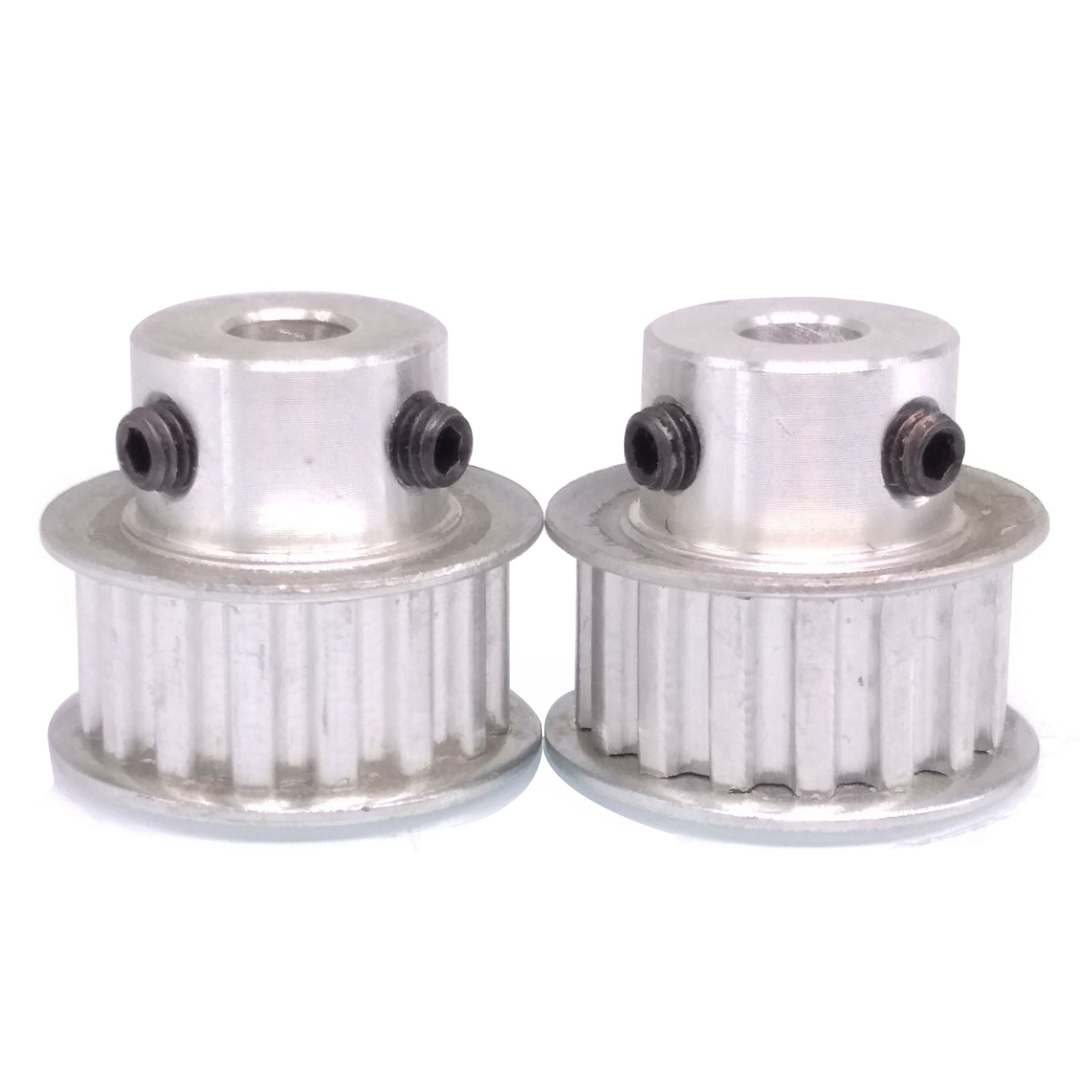 2x XL 16T Timing Belt Pulley Synchronous Wheel 7mm Bore For 10mm Width Belt