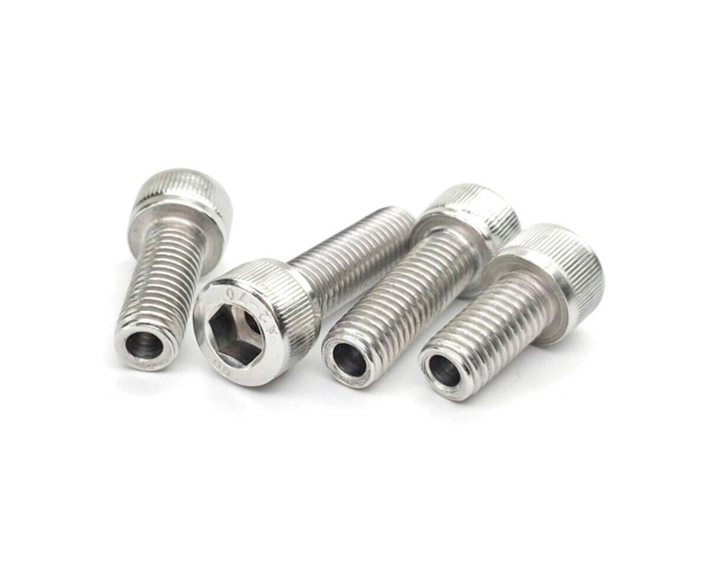 10x M6 x 1mm x 16mm Stainless Steel Allen Hex Socket Head Cap Hollow Screws Bolt