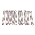 10x 0.6mm Wire Dia Stainless Steel Compression Spring Pressure OD 4mm Length 25