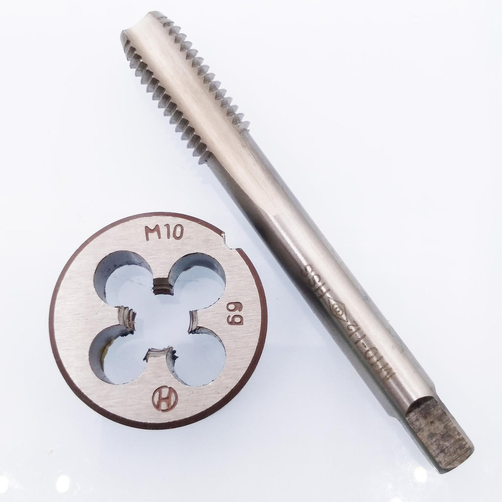US Stock HSS M10 x 1.5mm Tap & M10 x 1.5mm Die Metric Thread Right Hand
