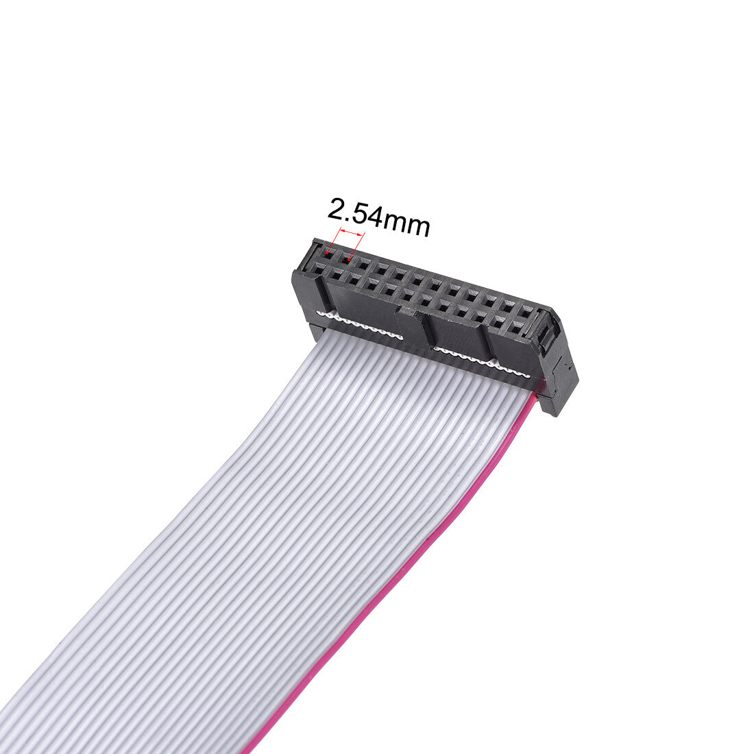 IDC Wire Flat Ribbon Cable FC/FC Connector A-type 24Pins 2.54mm Pitch 30cm Long