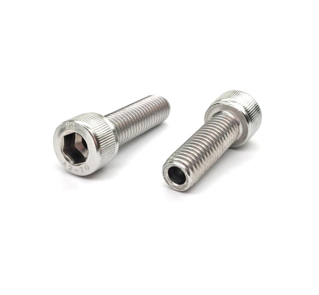 10x M6 x 1mm x 16mm Stainless Steel Allen Hex Socket Head Cap Hollow Screws Bolt