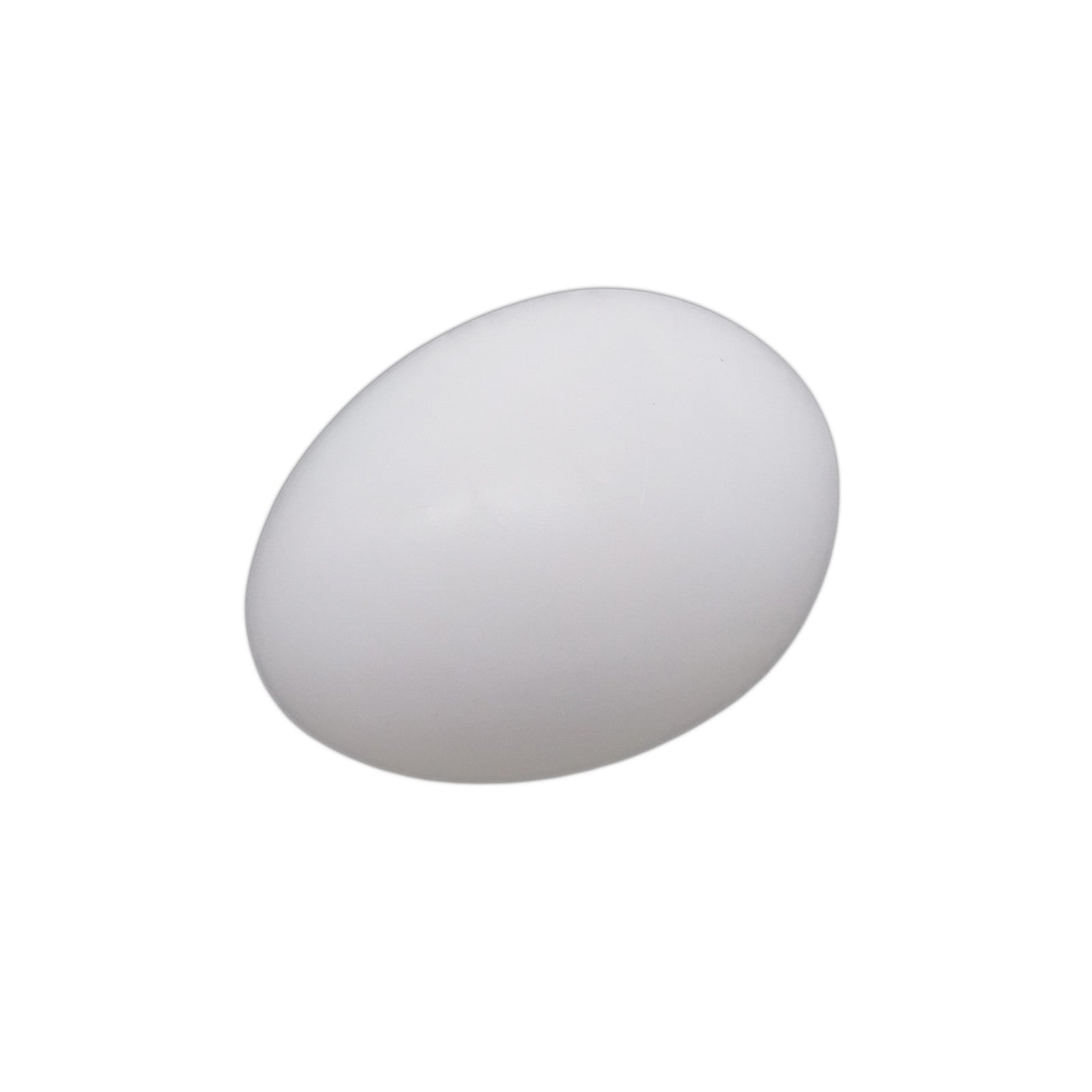 10x Solid Plastic Fake Egg Artificial For Pigeons White 1.5"x1.1"