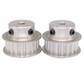 2x XL 19T Timing Belt Pulley Synchronous Wheel 6mm Bore For 10mm Width Belt