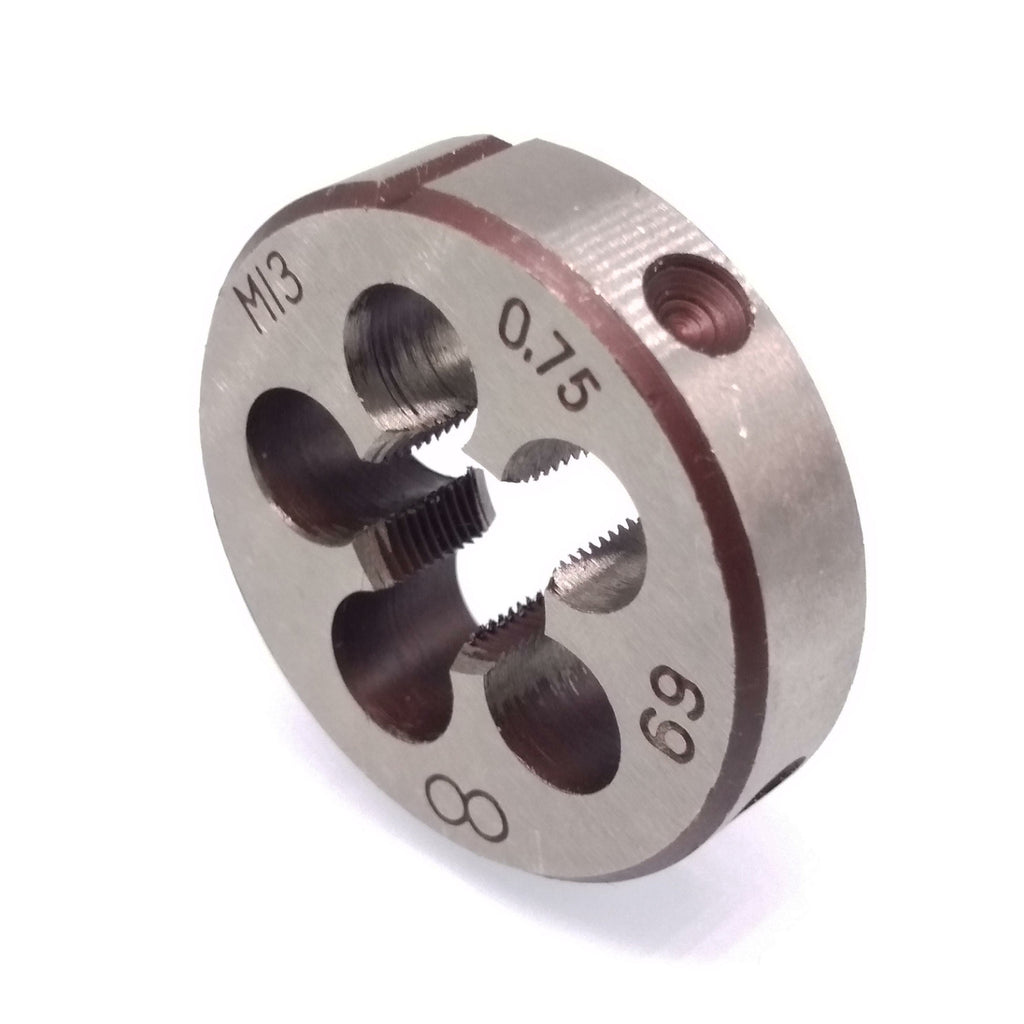US Stock HSS 13mm x 0.75 Metric Die Right Hand Thread M13 x 0.75mm Pitch