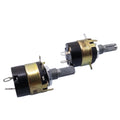 US Stock 2pcs 47K ohm B47K Linear Potentiometer ON/OFF Switch WH137-2 RV137-2