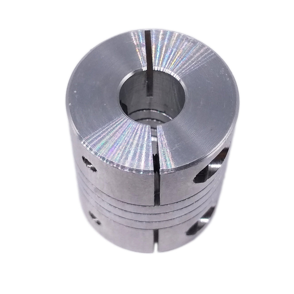 9.5 x 9.5mm 3/8" x 3/8" Flexible Shaft Coupling Rigid Coupler D25 L30