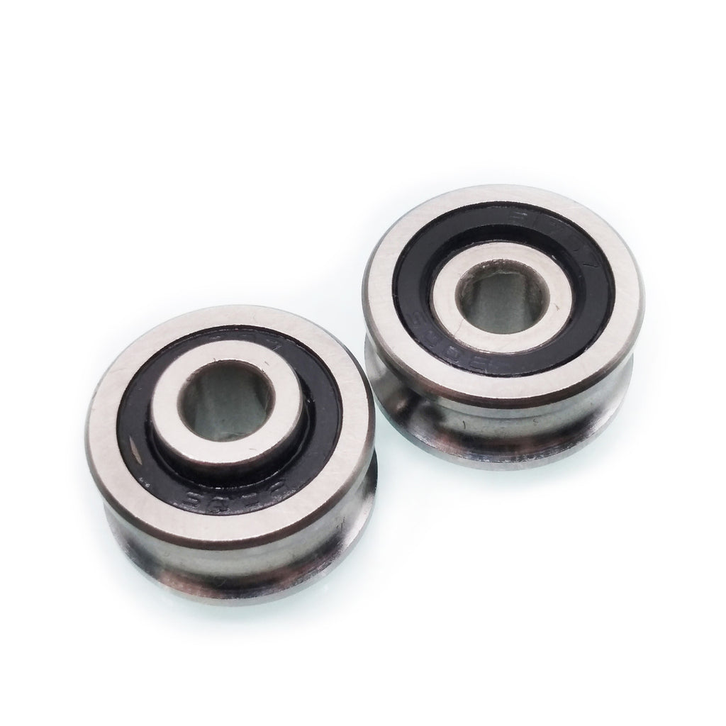 US Stock 5x SG15 U Groove 5 x 17 x 8mm Ball Track Guide Bearing Textile Machine