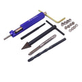 US Stock Thread Repair Kit M5 x 0.8 Drill Tap Extraction Removal Tool 12 Inserts