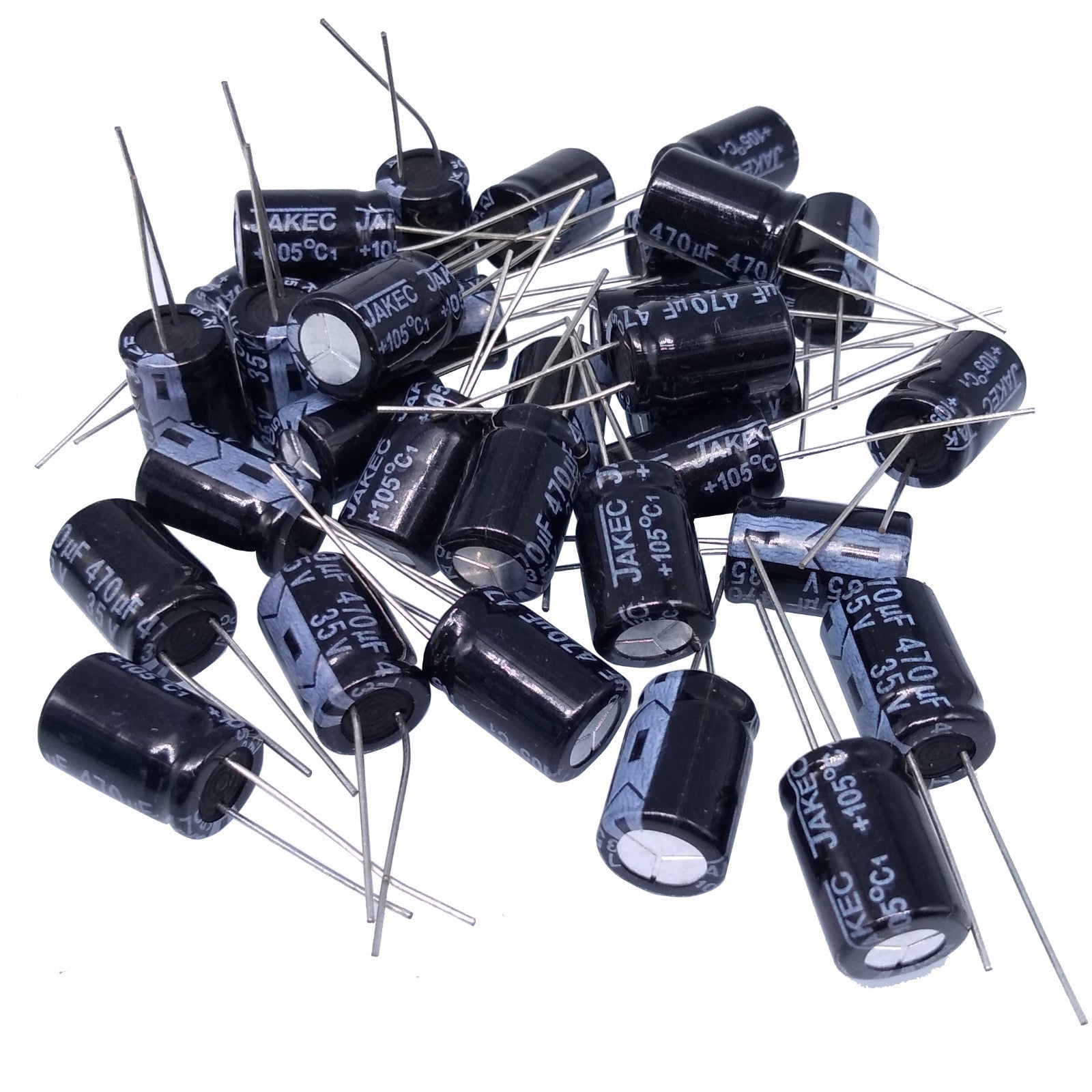 US Stock 50pcs Electrolytic Capacitors 470uF 470mfd 35V +105℃ Radial 10 x 17mm