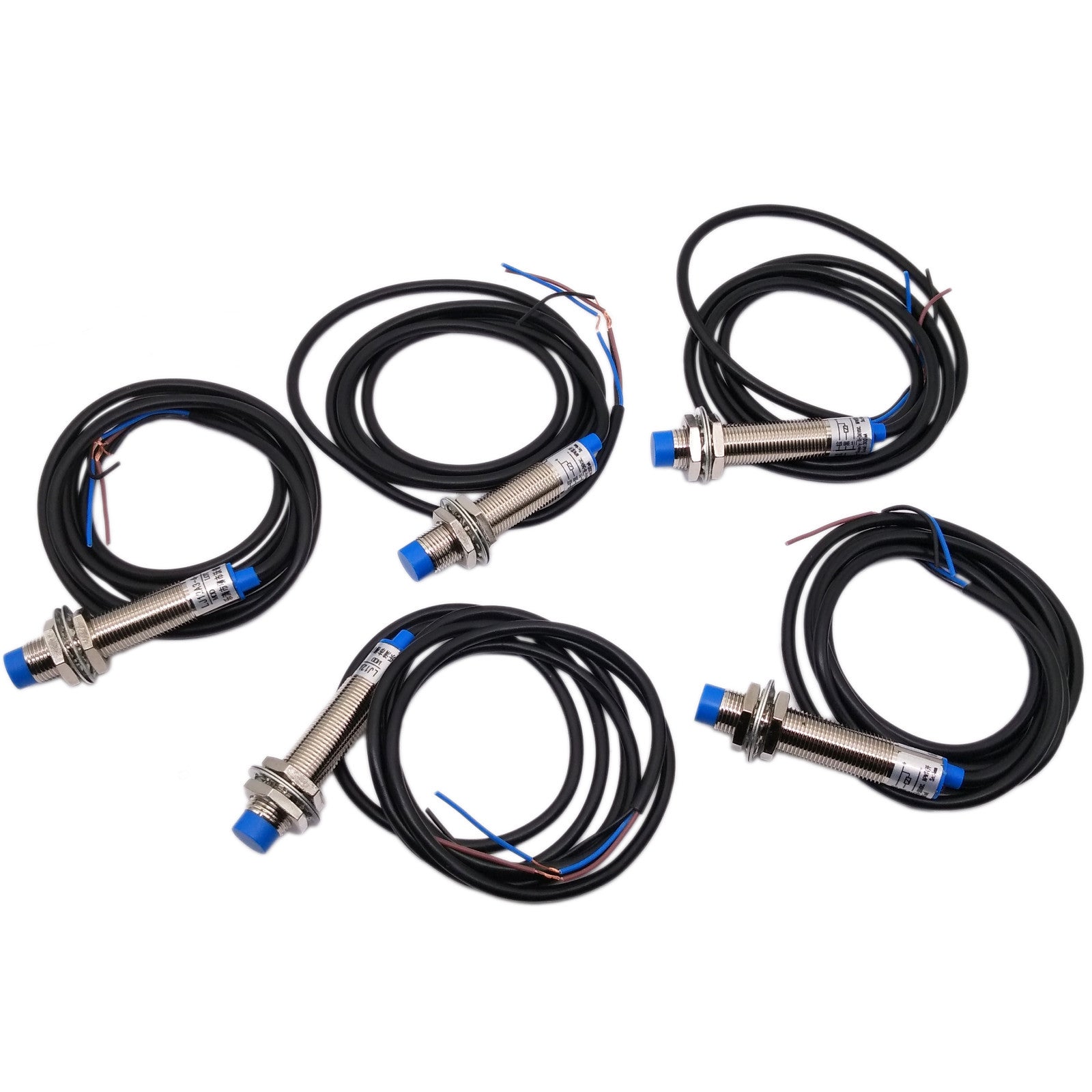 US Stock 5pcs LJ12A3-4-Z/BX Inductive Proximity Sensor Switch NPN DC6-36V