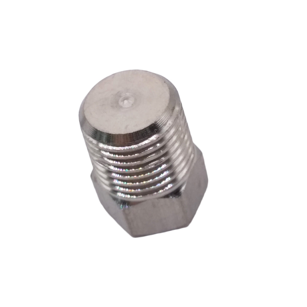 US Stock 2pcs 1/8" NPT Male 304 Stainless Steel Cast Pipe Fitting Hex Head Plug