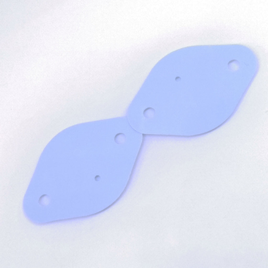 100pcs TO-3 Thermal Silicone Rubber & Fiberglass Composite Insulator Pad 0.3mm