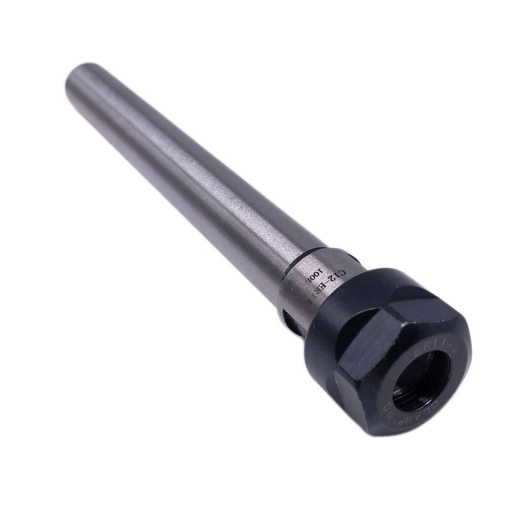 AU Stock C12-ER11A-100L Collet Chuck Holder Straight CNC Milling Extension Rod