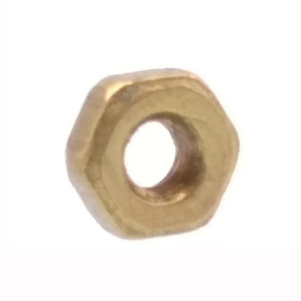 AU Stock100pcs M1.4 Solid Brass Full Hex Nuts For Bolts and Screws