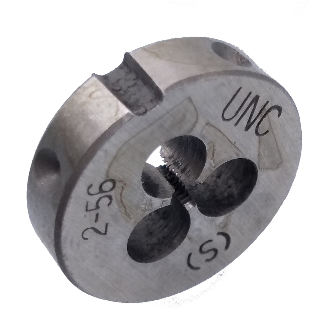 US Stock HSS 2-56 TPI Die Right Hand Thread