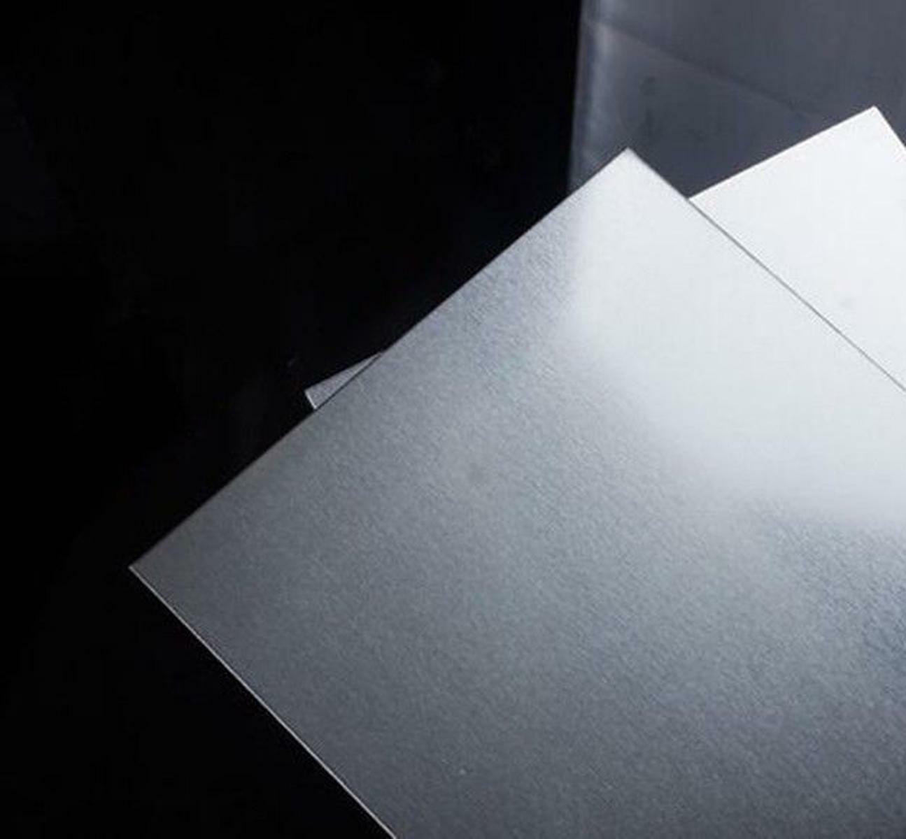 US Stock 2pcs 1mm ±10%*250mm(9.84")*250mm(9.84") 5052 Aluminum Sheet Metal Plate