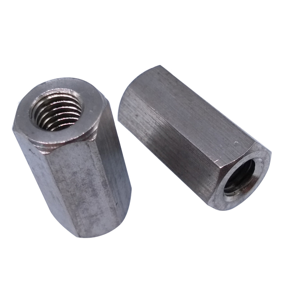 AU Stock 10pcs M6 x 1 x 20mm Stainless steel Long Coupling Hex Nut Connector