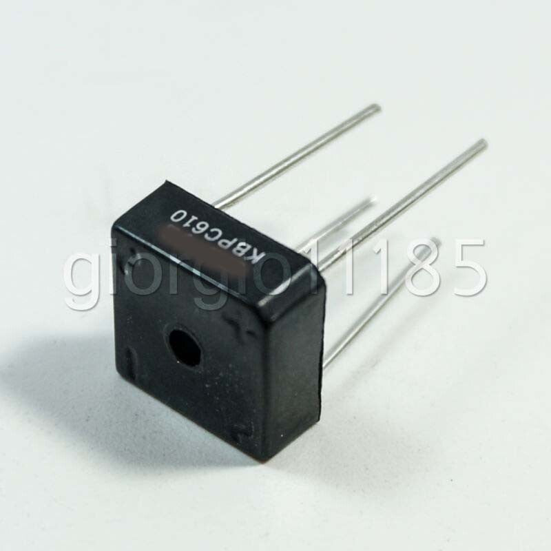 10pcs KBPC610 KBPC-610 6A 1000V Bridge Rectifier