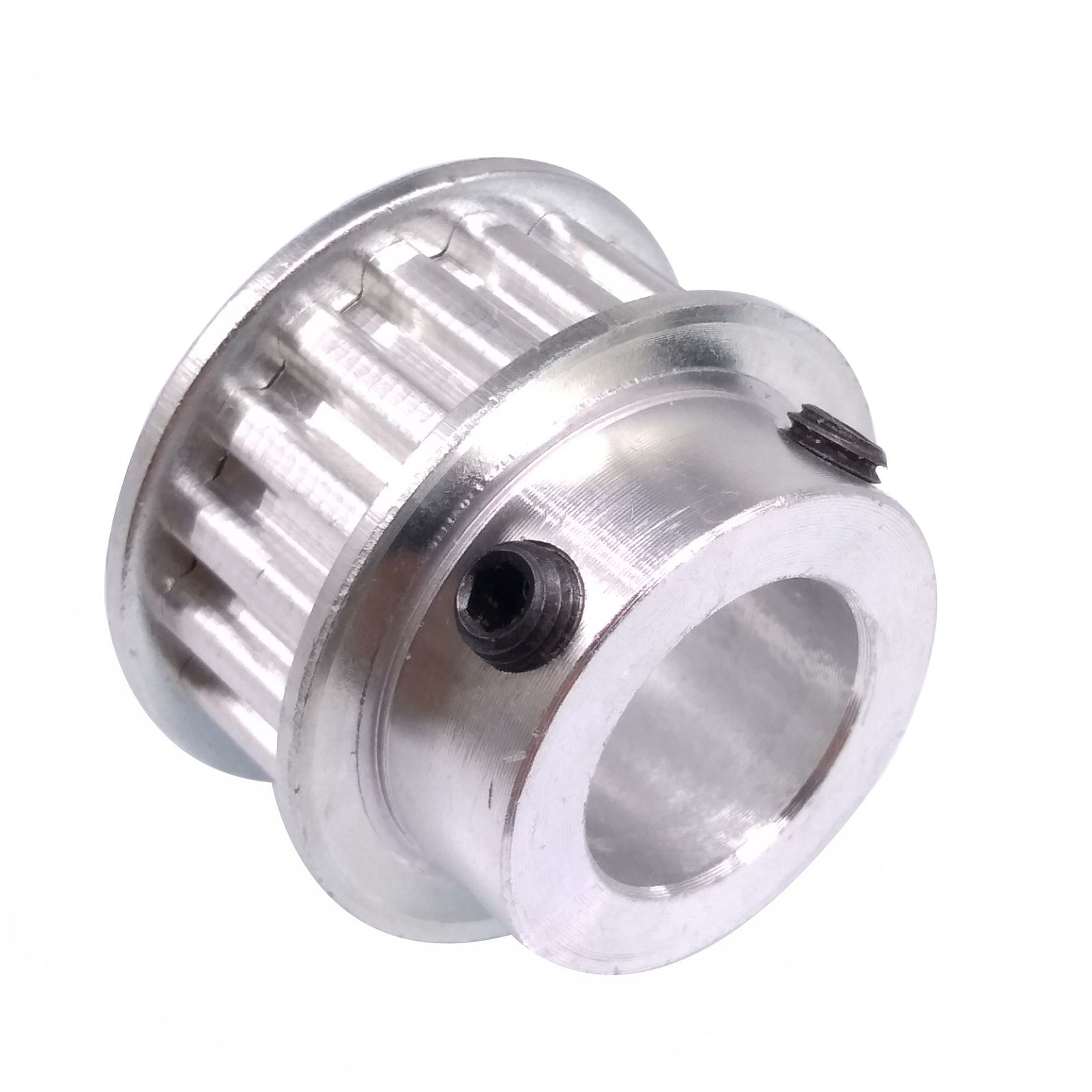 2x XL 18T Timing Belt Pulley Synchronous Wheel 15mm Bore For 10mm Width Belt
