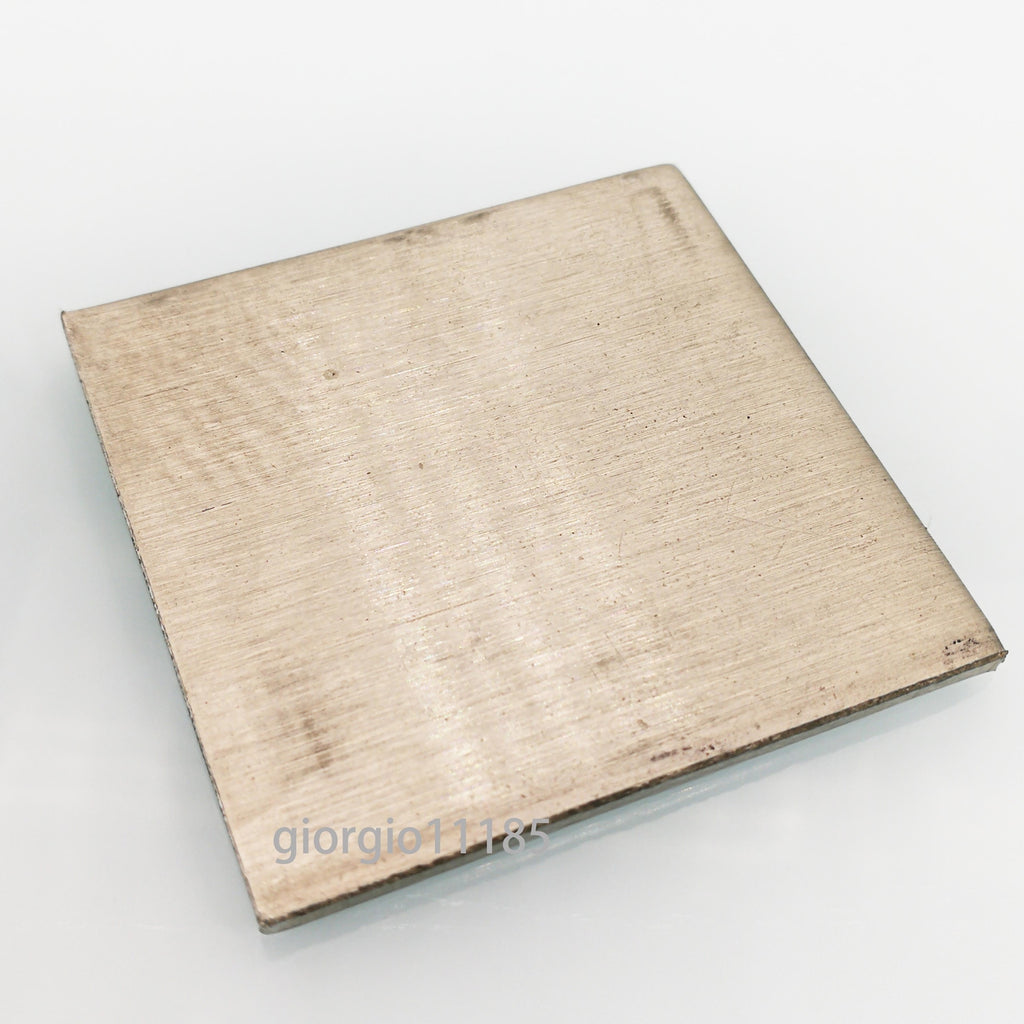 4mm ±10% x 50mm x 50mm N6 99.6% Pure Nickel Sheet Metal Plate