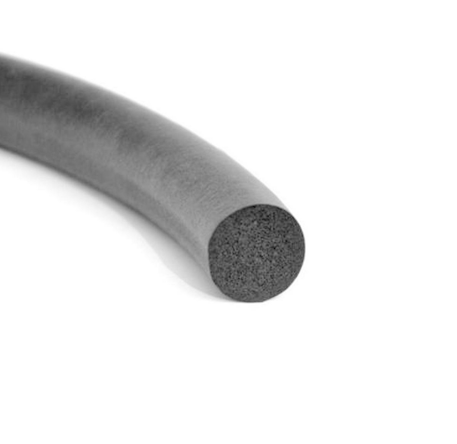 US Stock 5mm Diameter 33 Feet Long EPDM Sponge Rubber Round Seal Strip