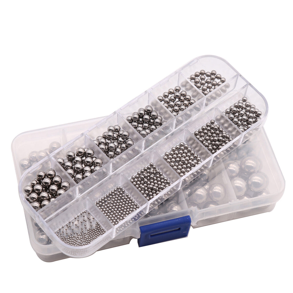 AU Stock 1mm-4.763mm High Precision Bearing Balls Smooth Ball Box Set 304 SS