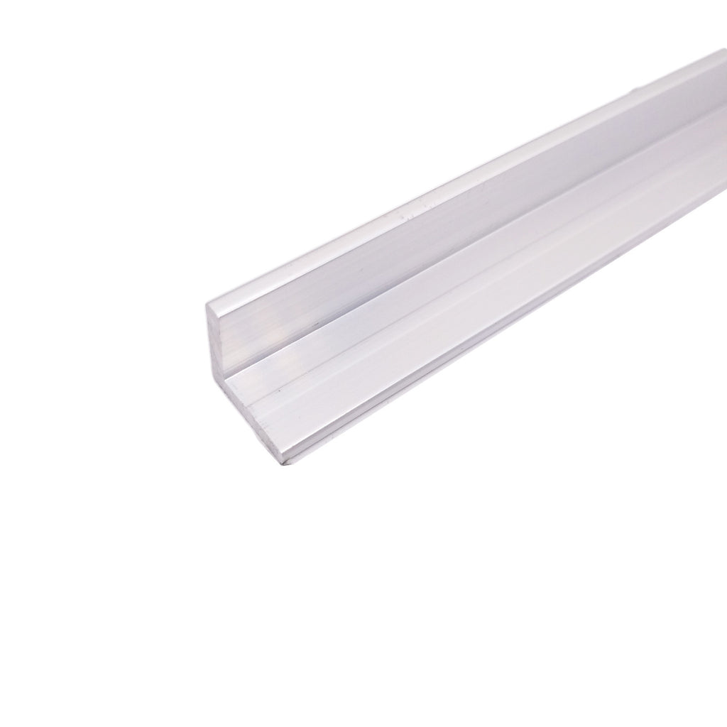 4pcs 10mm x 10mm x 250mm(9.84") Long 2mm Thick 6063 T5 Aluminum Angle