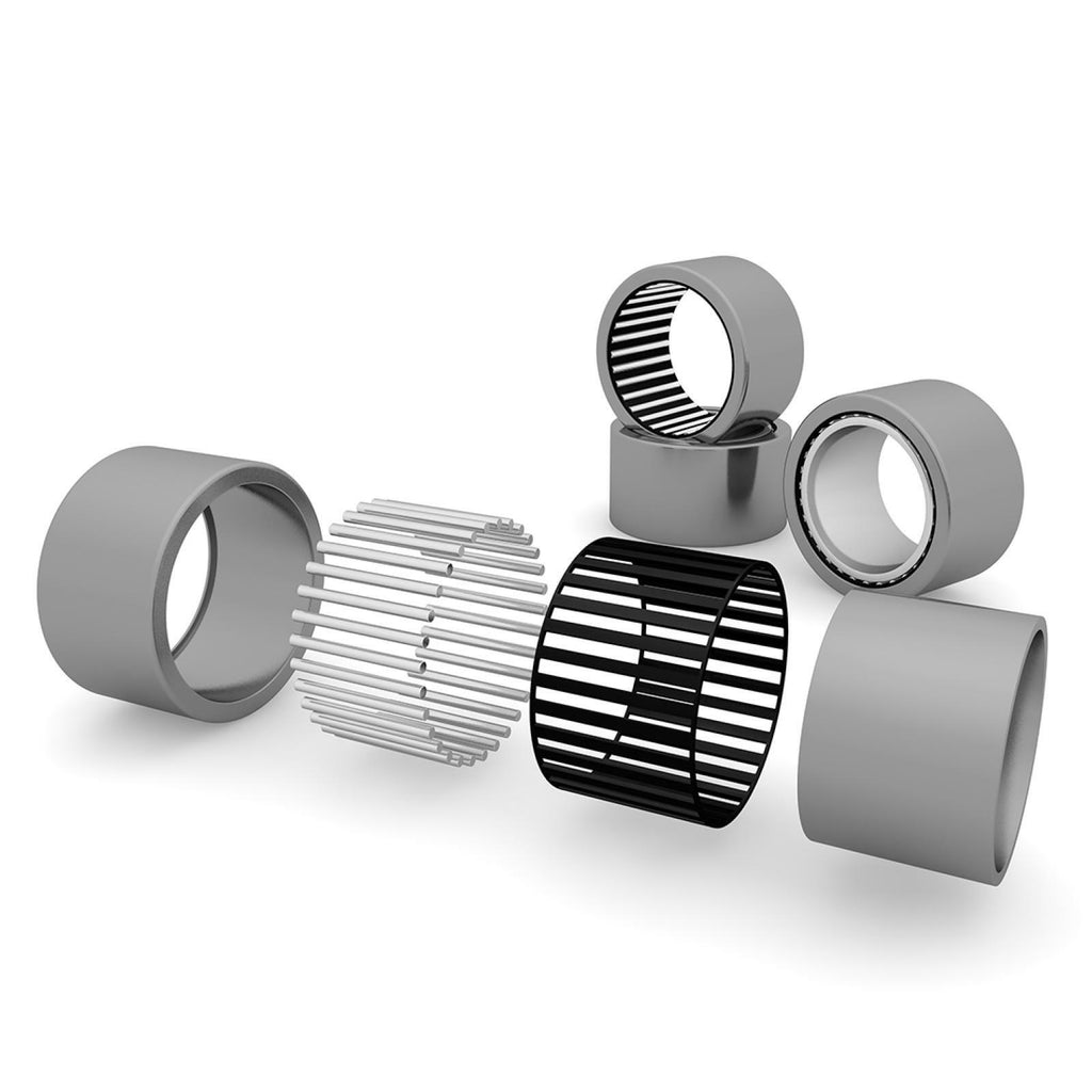 4pcs HK081410 Drawn Cup Needle Roller Bearings 8mm Bore, 14mm OD, 10mm Width