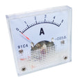 US Stock  DC 0 ~ 5A Analog AMP Current Pointer Needle Panel Meter Ammeter 91C4