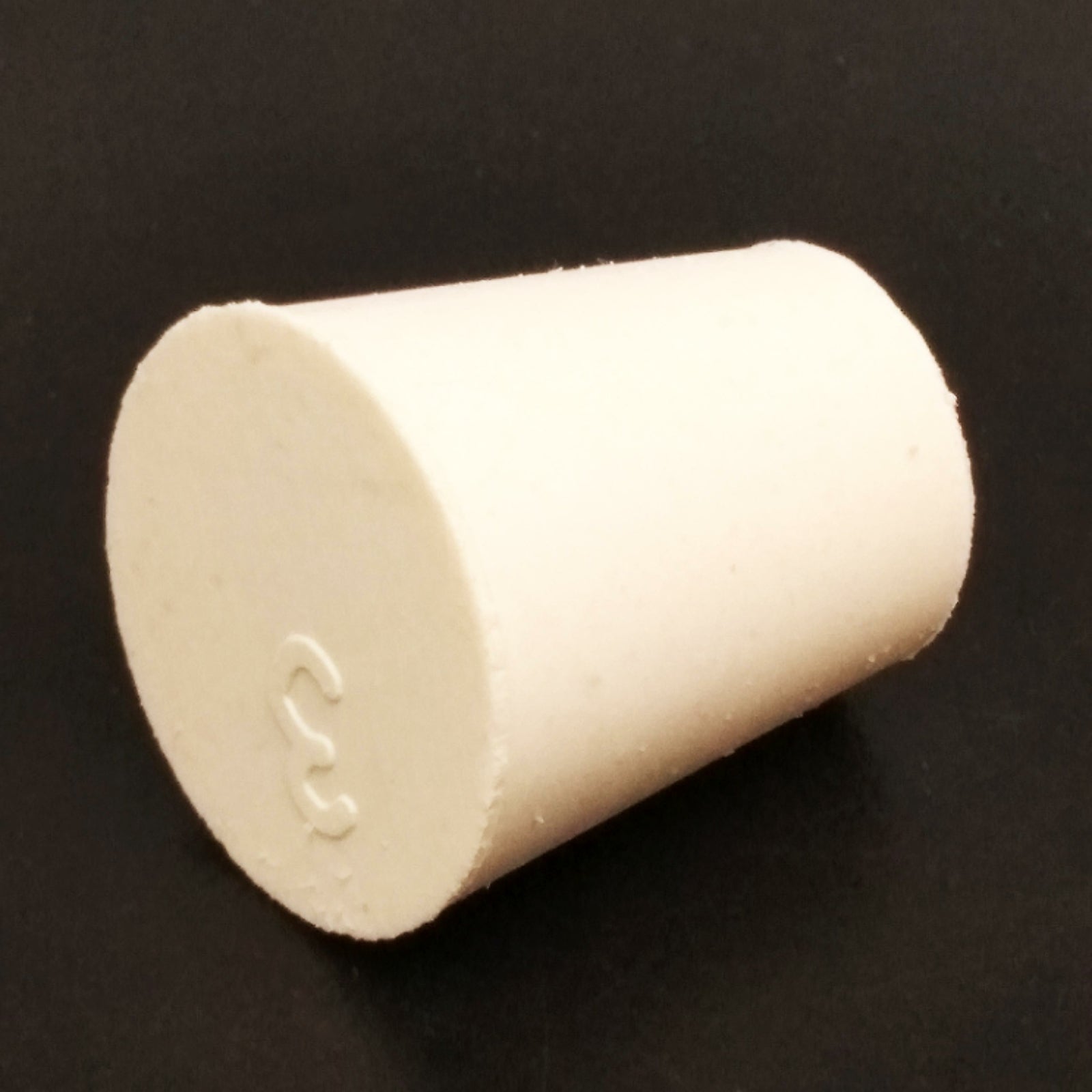 20x Rubber Stopper Bungs Laboratory Solid Hole Stop Push-In Sealing Plug 3#