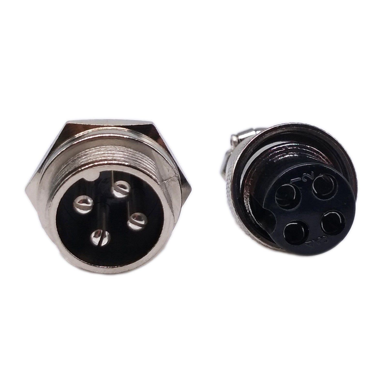 AU Stock 5 Pair Aviation Plug 4 Pin Male Female Panel Wire Connector 16mm GX16-4