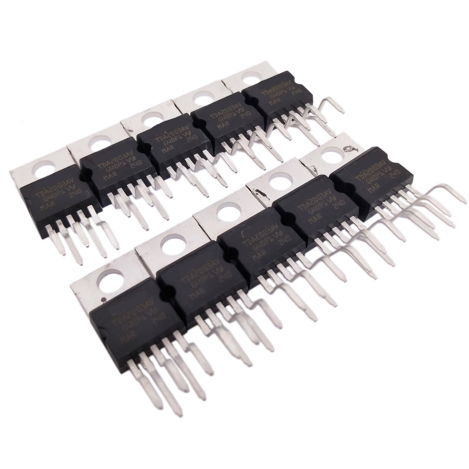US Stock 10pcs TDA2003 ZIP-5 10W CAR RADIO AUDIO AMPLIFIER IC
