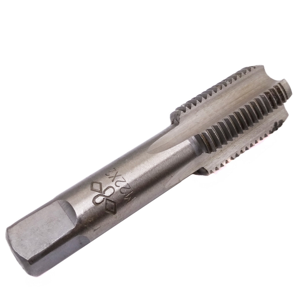 US Stock HSS 22mm x 2 Metric Taper & Plug Tap Right Hand Thread M22 x 2mm Pitch