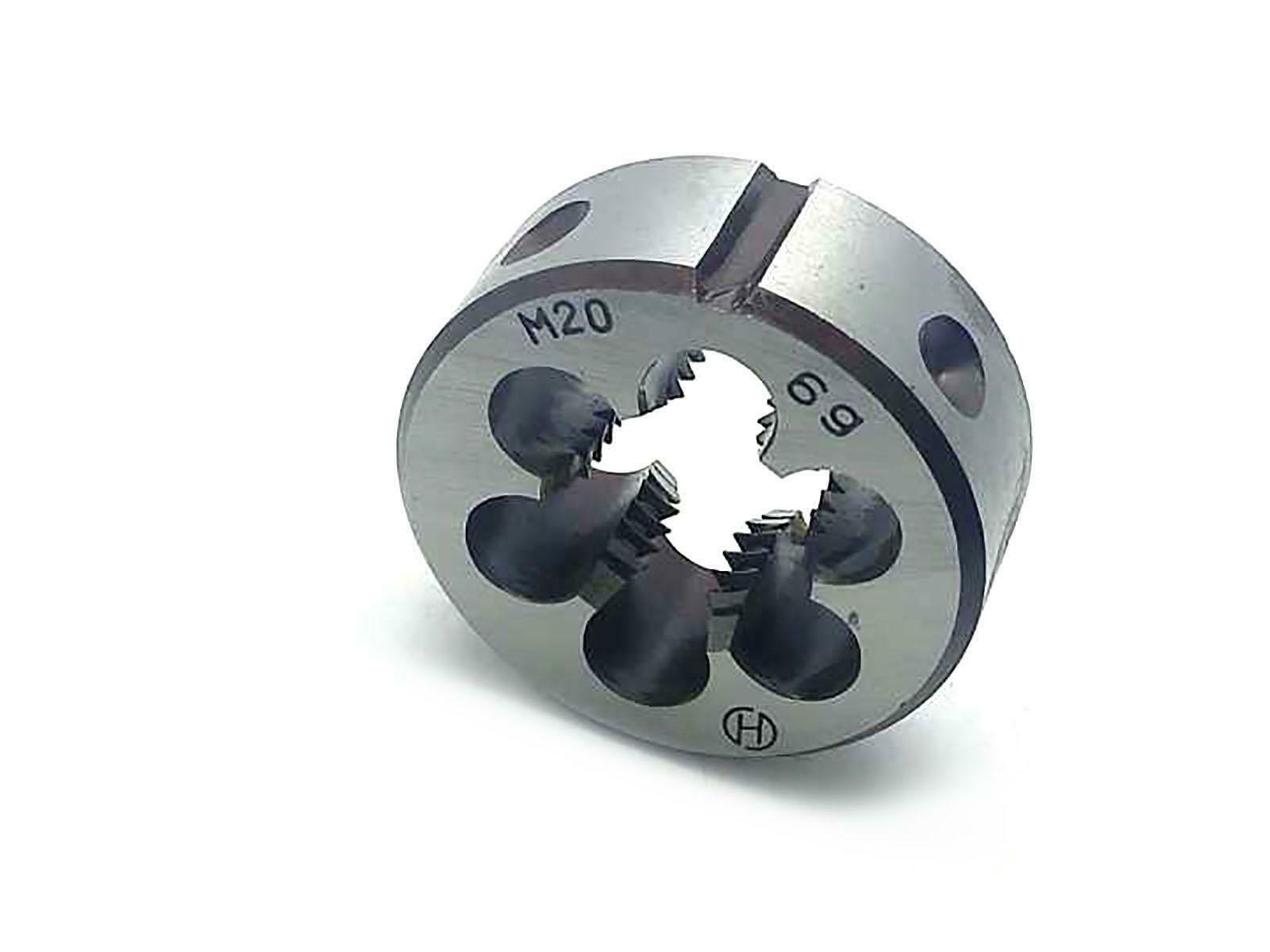 HSS M20 x 2.5mm Taper & Plug Tap & M20 x 2.5mm Die Metric Thread Right Hand