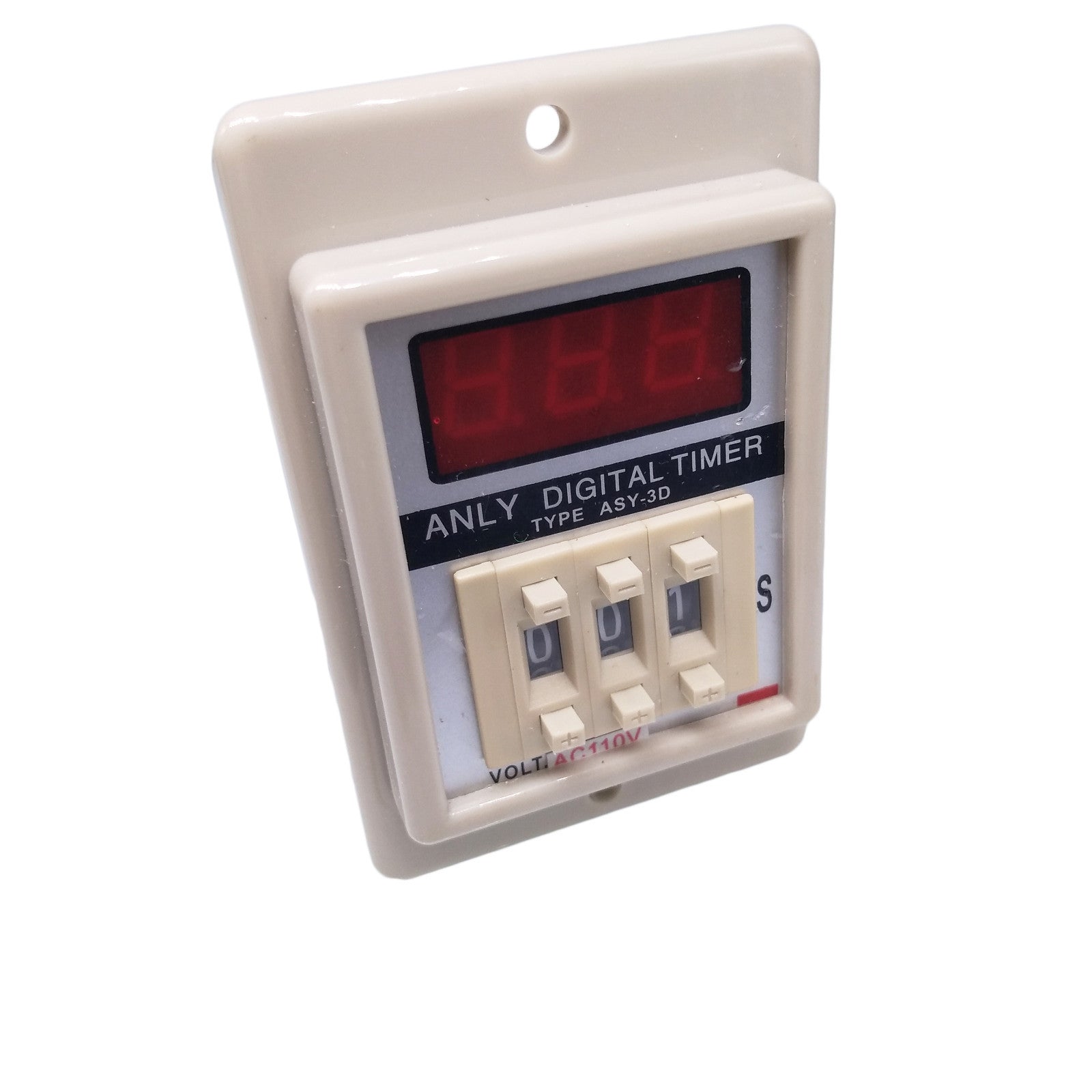 US Stock ASY-3D 1-999s DC24V Power On Delay Timer Digital Time Relay 8P W/ Base