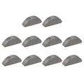 10pcs Woodruff Keys 45# Steel 13mm Length x 5mm Width x 3mm Thickness