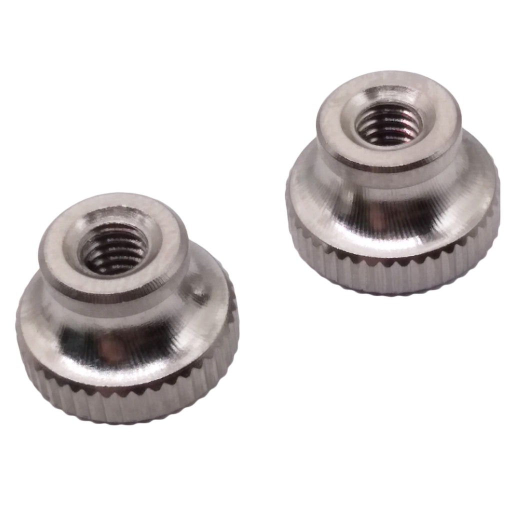 US Stock 5pcs M4 x 0.7mm Stainless Steel Knurled Thumb Nut Right Hand Thread