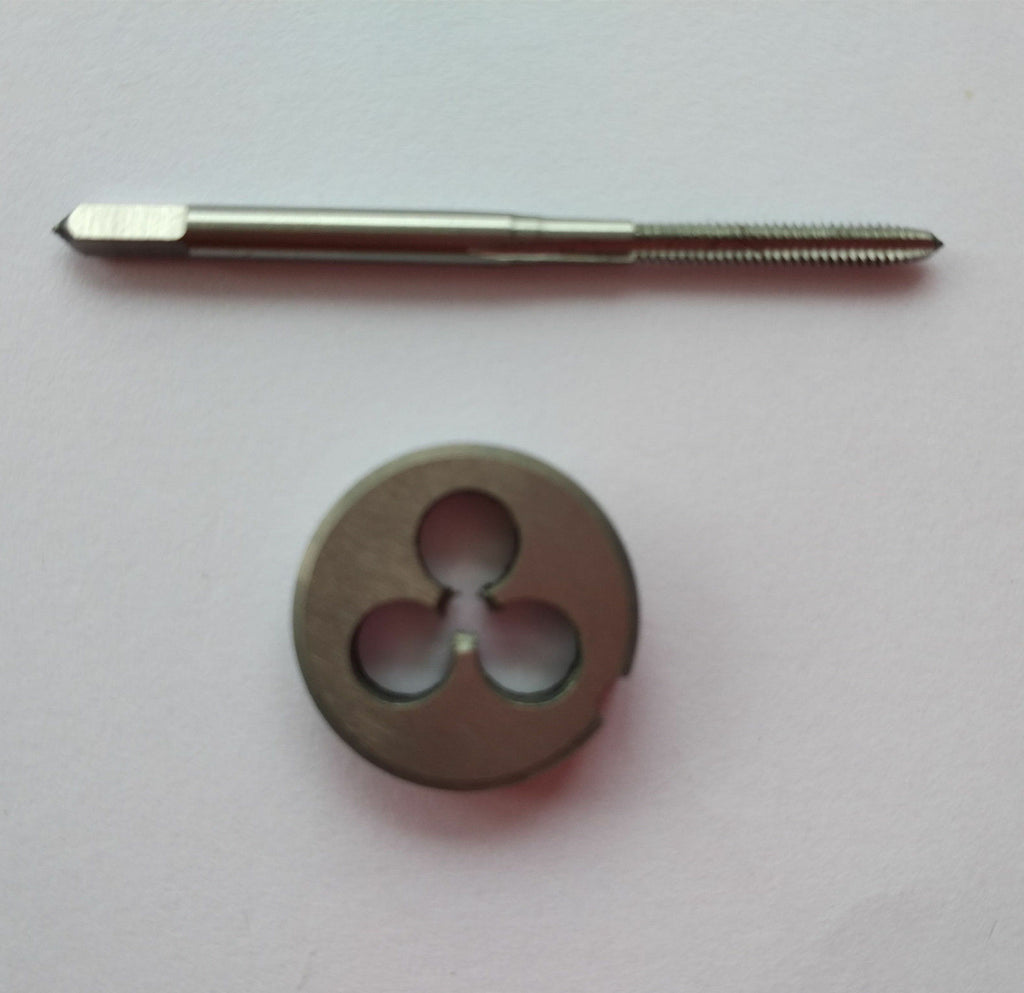 1 set HSS 1/4-32 UNEF Tap & 1/4-32 UNEF Die Right Hand