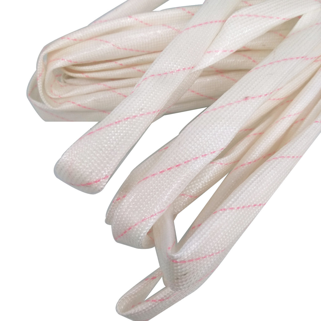 US Stock 10mm Electrical Wire PVC Fiberglass Insulation Sleeving Pipe 16.4ft