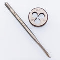 US Stock HSS M2 x 0.4mm Tap & M2 x 0.4mm Die Metric Thread Left Hand
