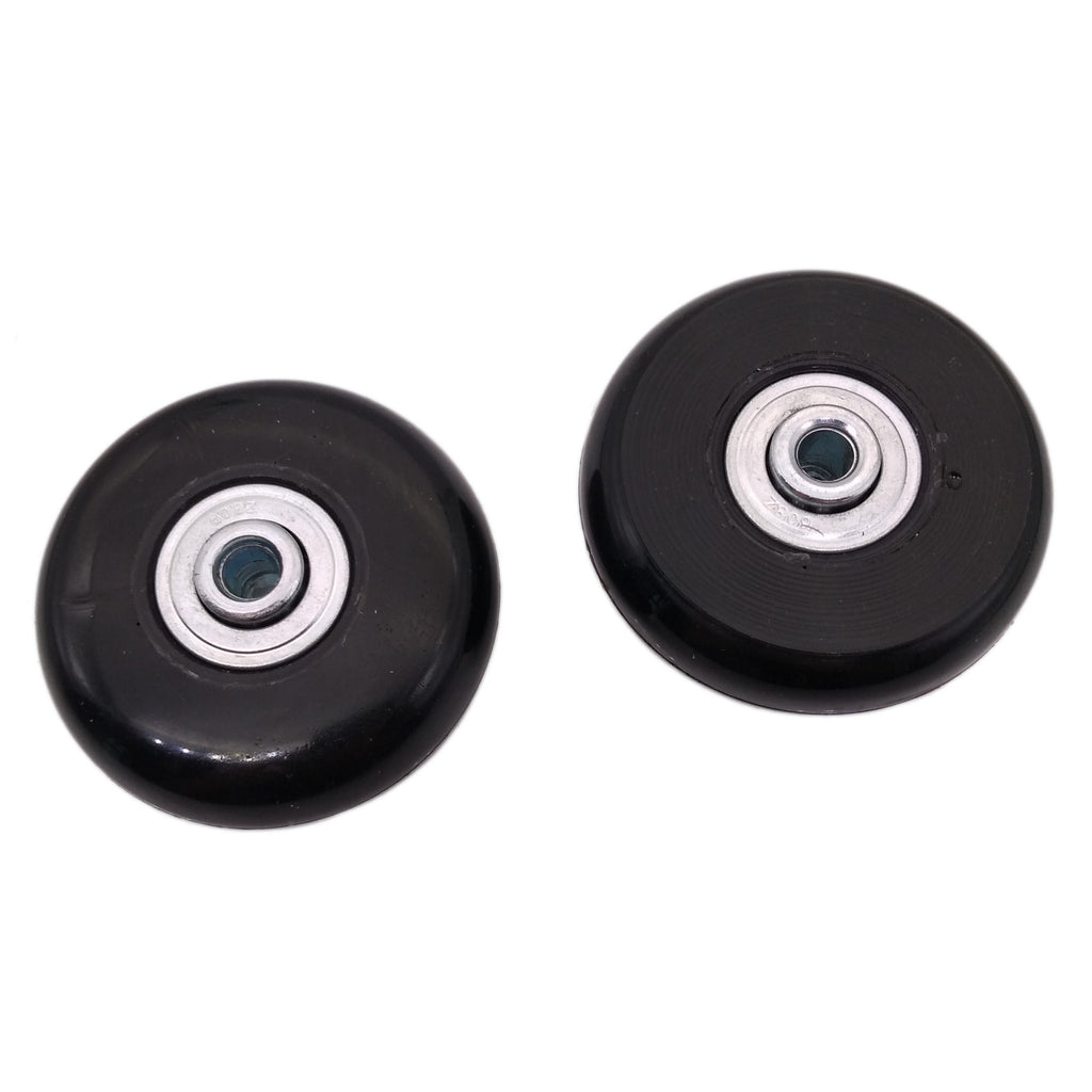 US Stock 2Set OD 54mm Luggage Suitcase Replacement Wheels Axles Repair Wrench