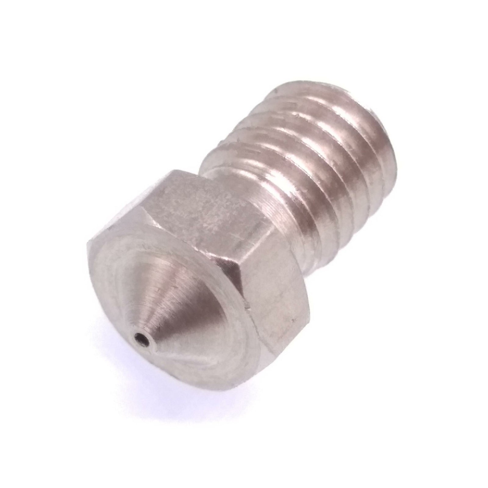 5pcs 3D Printer Extruder Stainless Steel Nozzle 0.6mm M6 Thread 1.75mm For E3D