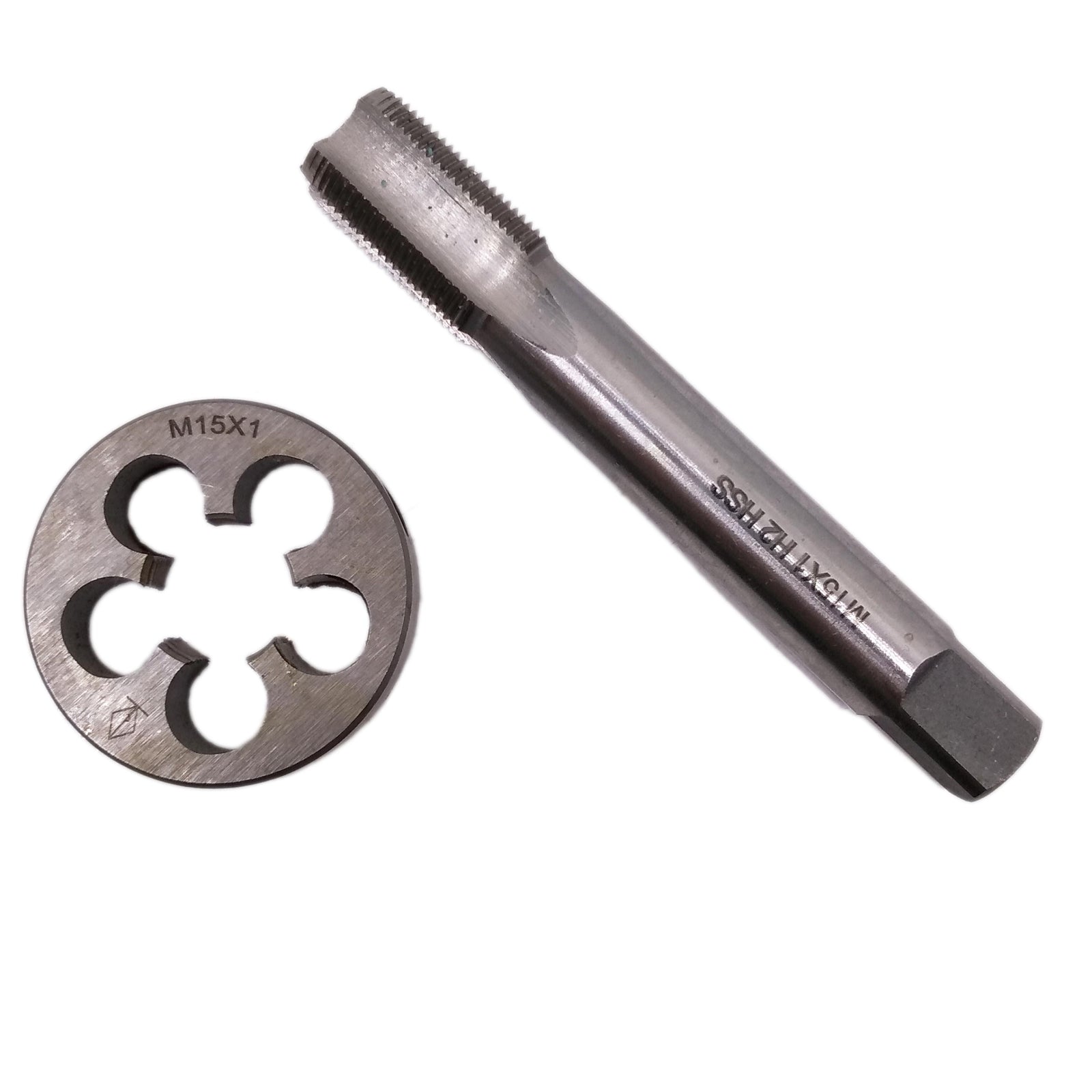 US Stock HSS M15 x 1mm Tap & M15 x 1.0mm Die Metric Thread Right Hand
