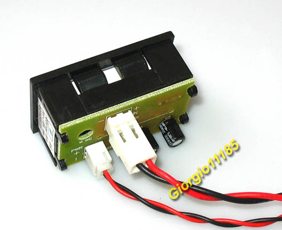 US Stock Mini Green LED Digital Panel AMP Meter Gauge 50A DC & Shunt